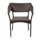 Merrick Lane Cheri Fade and Weather Resistant Modern PE Rattan Patio Dining Chair with Reinforced Steel Frame